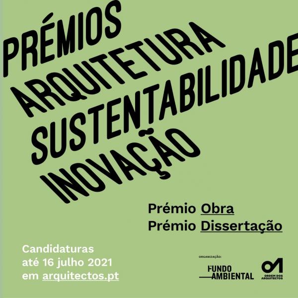 Prémios Sustentabilidade e Inovação, 1.ª edição, promovido pela OA, até 30 de julho