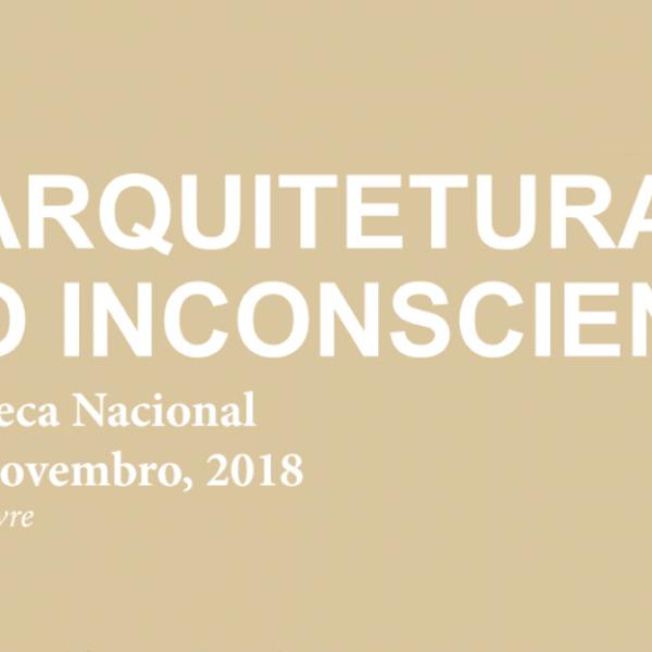 Professora Dulce Loução na organização do encontro “A Arquitetura e o Inconsciente”