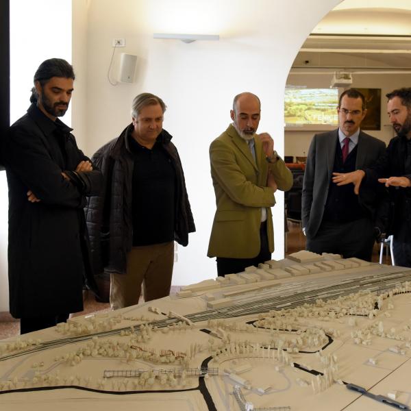 Professores Carlos Dias Coelho, presidente da FA, e Sérgio Fernandes, visitam Universidade de Pádua