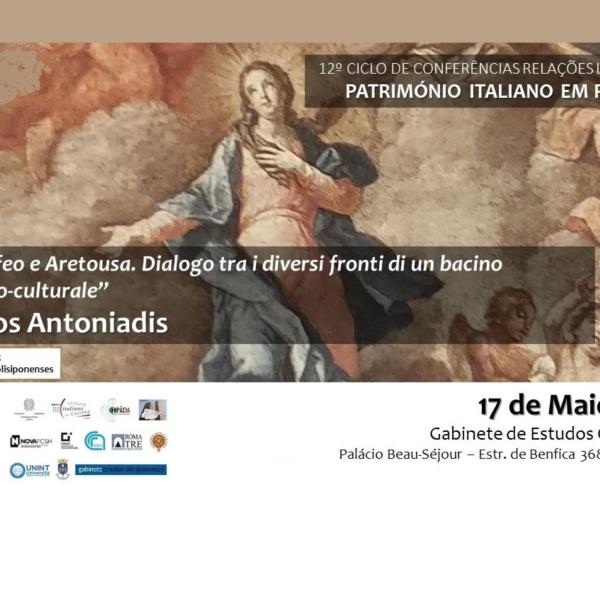 Próxima conferência do 12.º Ciclo de Conferências Relações Luso-Italianas, 17 de maio às 18h00