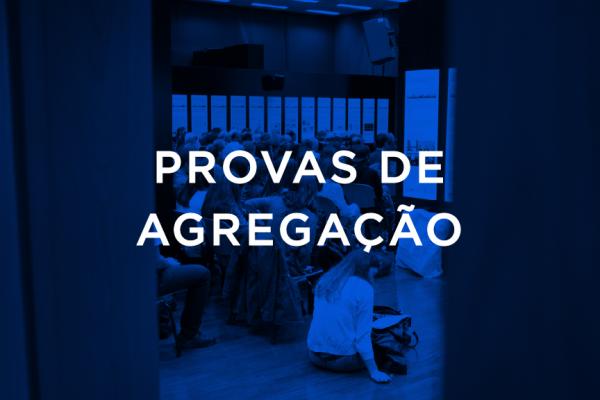 Provas de Agregação do Doutor Miguel Santiago Fernandes 