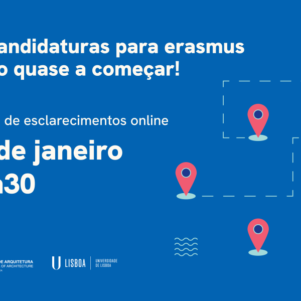 Sessão Informativa sobre Mobilidades, dia 24 de janeiro, pelas 14h30, via zoom