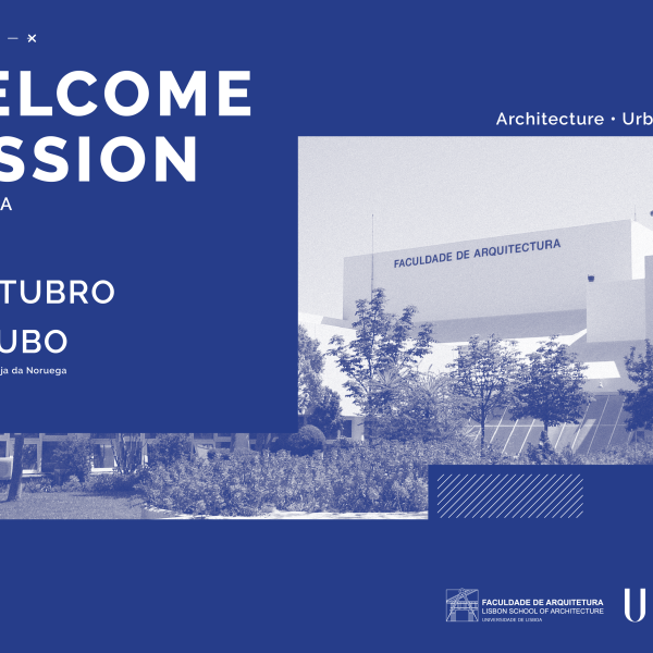 Welcome Session, dia 11 de outubro, 11h no CUBO