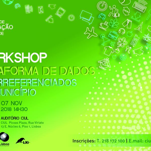 Workshop sobre a utilização de Plataformas de Dados Georreferenciados do Município de Lisboa
